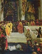 Eugene Delacroix Hinrichtung des Dogen Marin Faliero painting